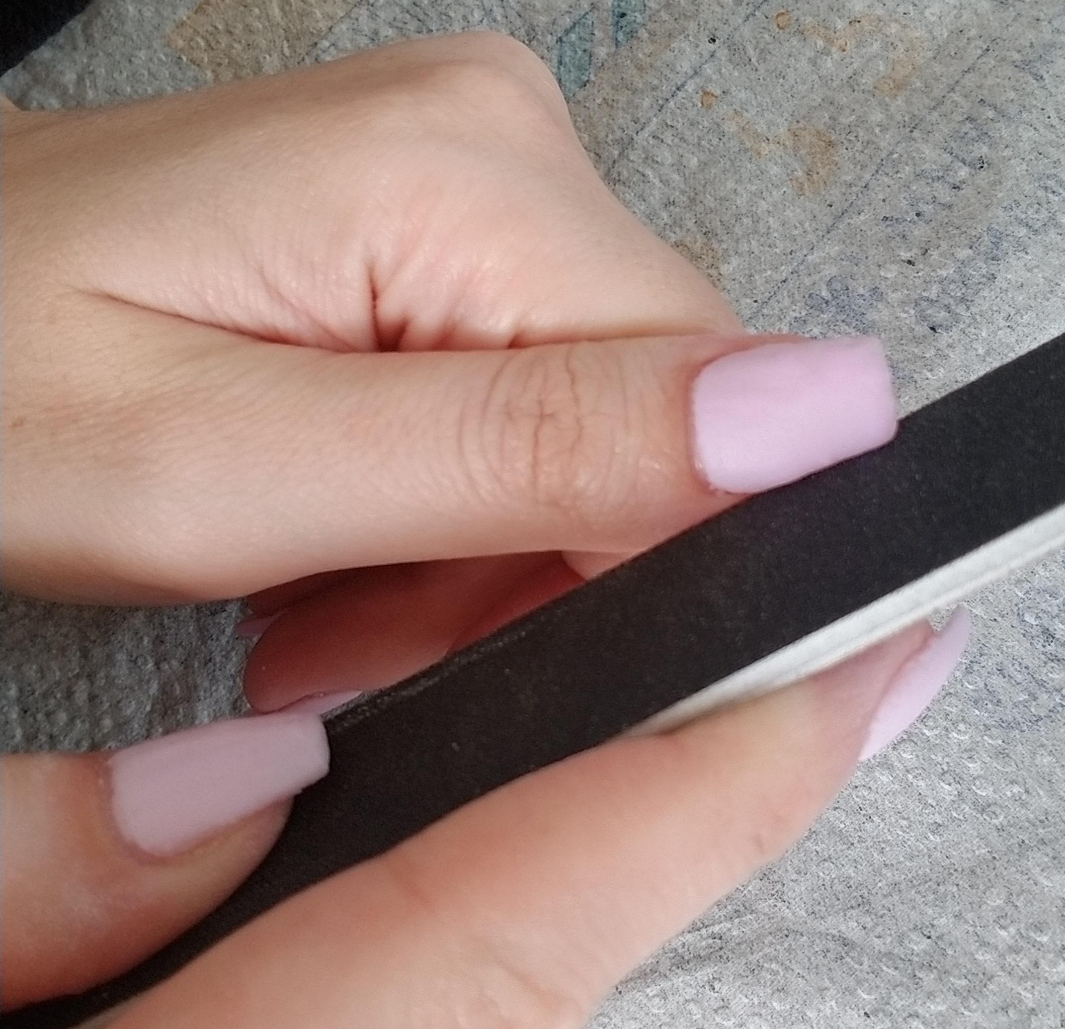 File Nail shape nail